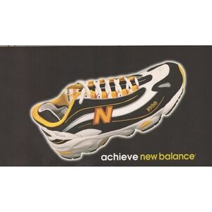 Vintage 1999 New Balance Print Ad M1000 Millennium Running Sneaker Y2K Style
